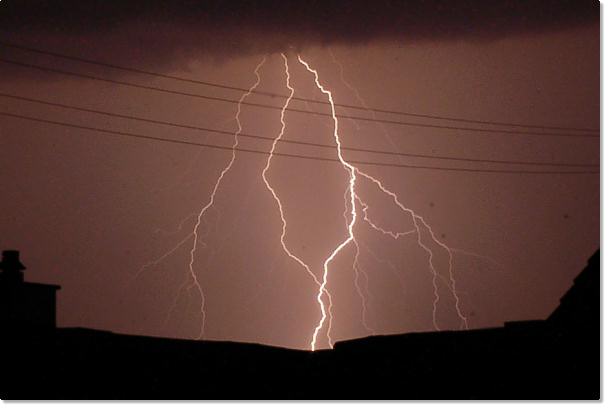 Gewitter in Heidelberg