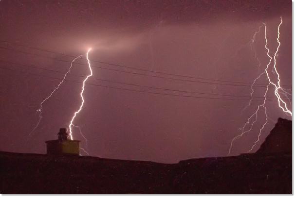 Gewitter in Heidelberg