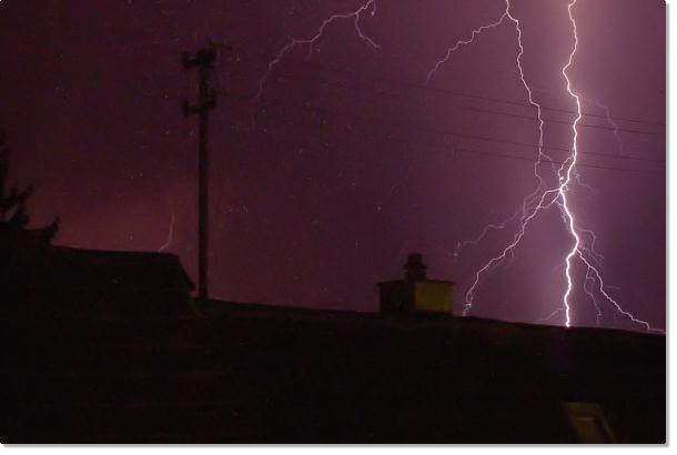 Gewitter in Heidelberg