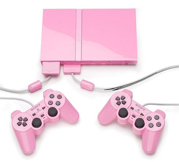 Pink Playstation 2