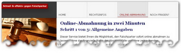 Online-Abmahnung