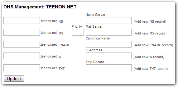 DNS Management